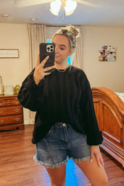 Midnight Cozy Sweater