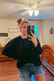 Midnight Cozy Sweater