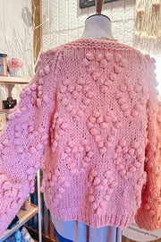 Puff Heart Cardigan