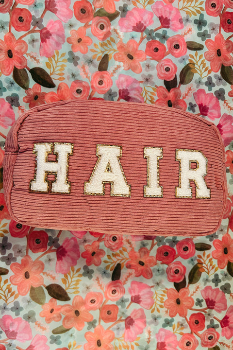 Corduroy Hair Care Travel Bag