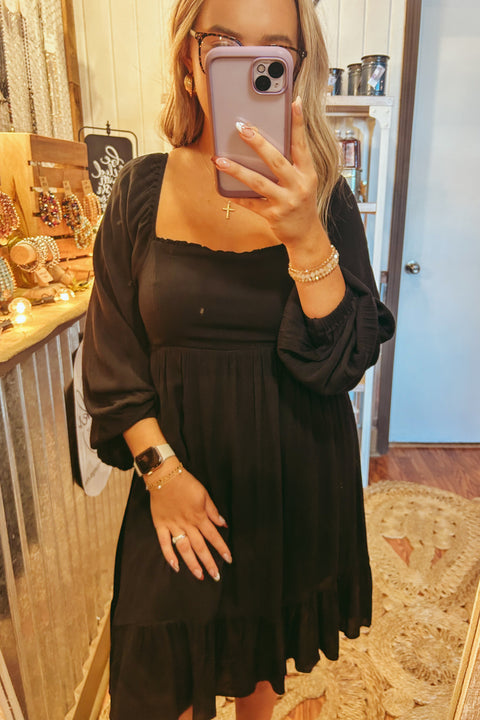 Simple Black Dress