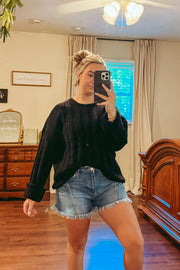 Midnight Cozy Sweater