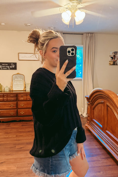 Midnight Cozy Sweater