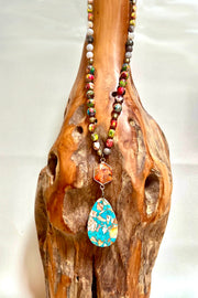 Moab Long Stone Necklace