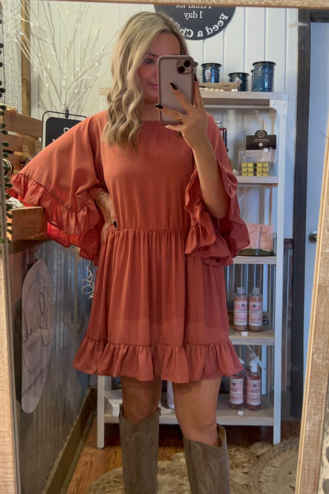 Dusty Rose Dress