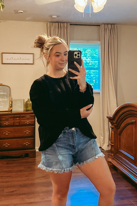 Midnight Cozy Sweater