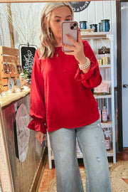 Crimson Blouse