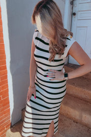 Striped Date Night Dress