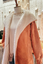 Pink Sherpa Jacket