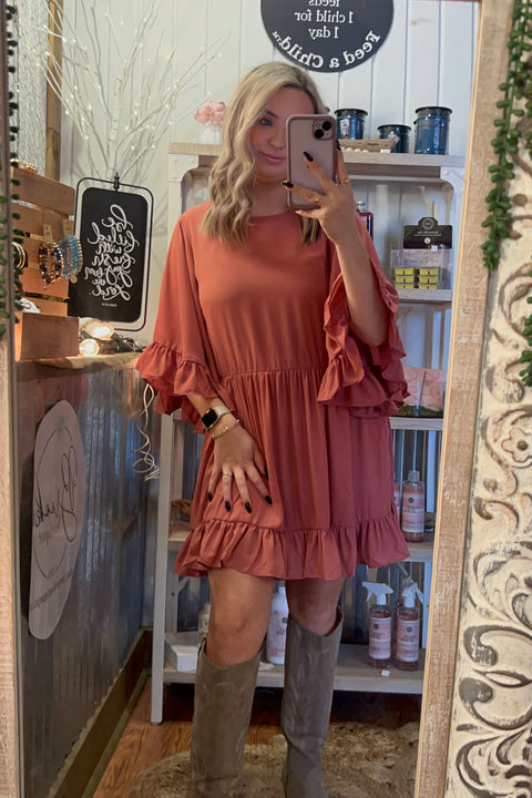 Dusty Rose Dress