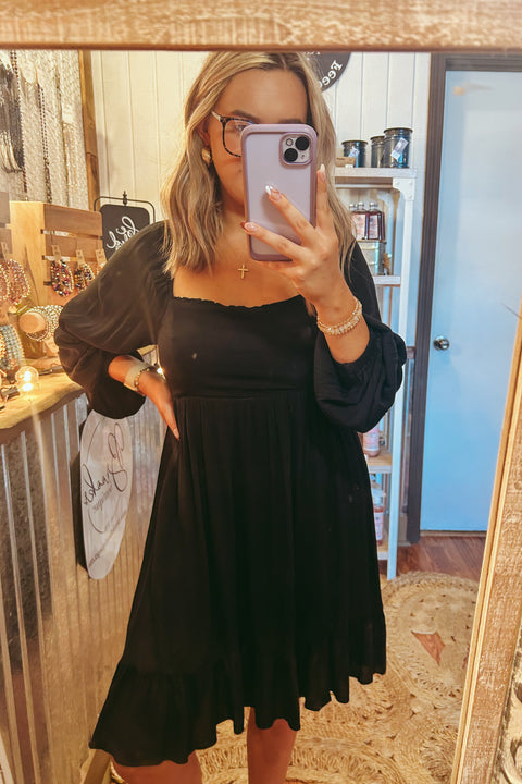 Simple Black Dress