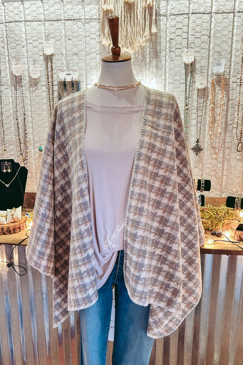 Soft Stitch Poncho