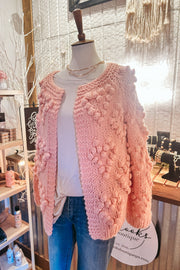 Puff Heart Cardigan