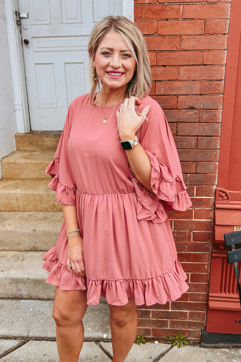 Dusty Rose Dress