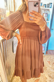 Mocha Swirl Dress