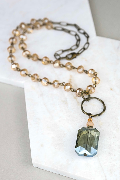 Winnie Glass Pendant Necklace