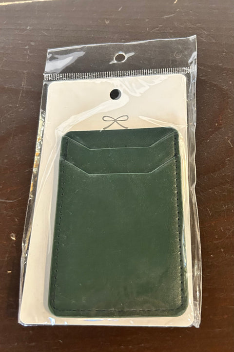 Back of phone sticky wallet