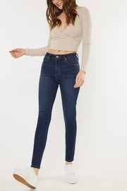 KanCan Gemma High Rise Elastic Waist Skinny Jeans